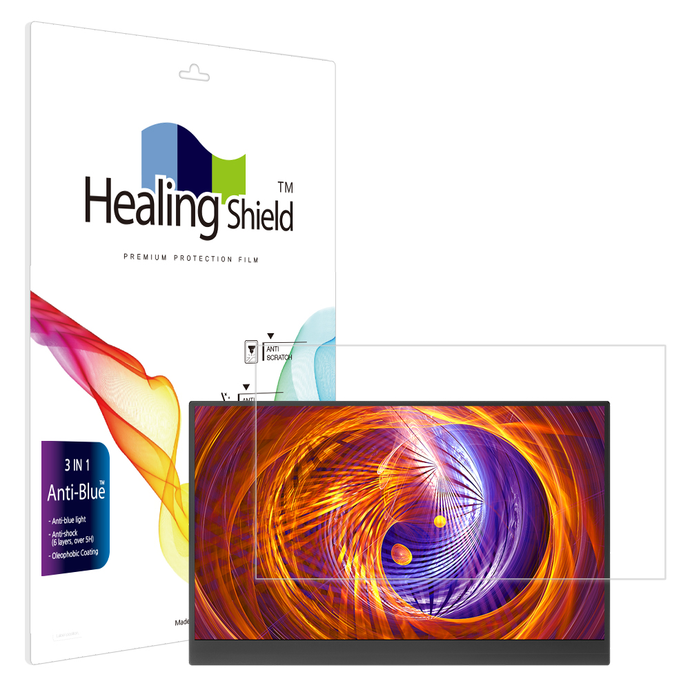 주연테크 캐리뷰144 V16FPGA 블루라이트차단 액정보호필름 - 상품 이미지