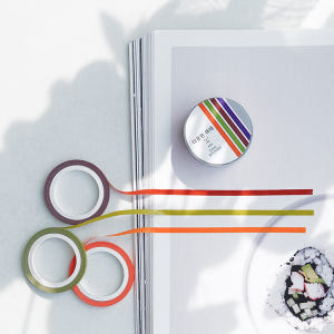 리훈 다정한마테 3mm 5개 얇은 라인 형광 밑줄 네온세트 실사용 후기 | 효과 있을까? - 상품 이미지 2