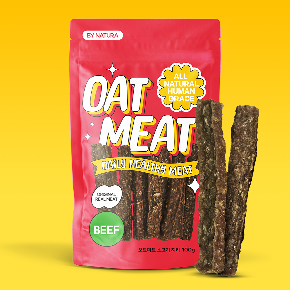 오트미트 강아지 육포 져키 노령견 간식 강아지 다이어트 소고기, 100g... 솔직 후기 | 실제 사용자 리뷰 총정리 - 대표 이미지