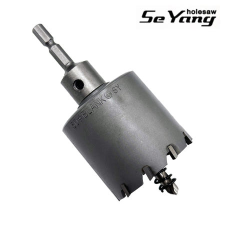 세양정기 국산 세양 50mm 임팩용 철판 스텐 초경 롱 홀쏘 홀커터 타공 홀가공