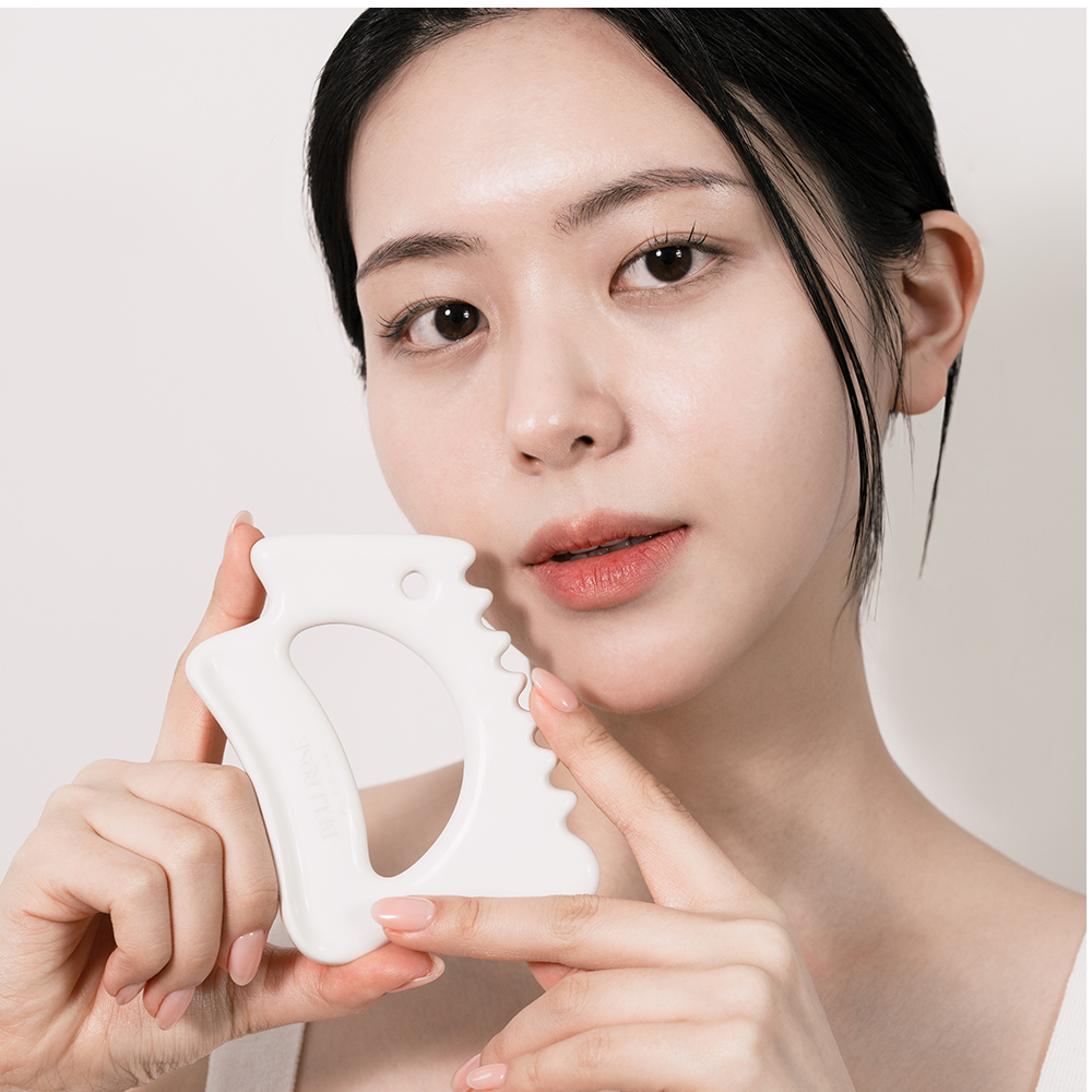 국산 세라믹 바디 괄사 마사지 마사지기 승모근 부유방 팔뚝 종아리 림프순환 제품 이미지