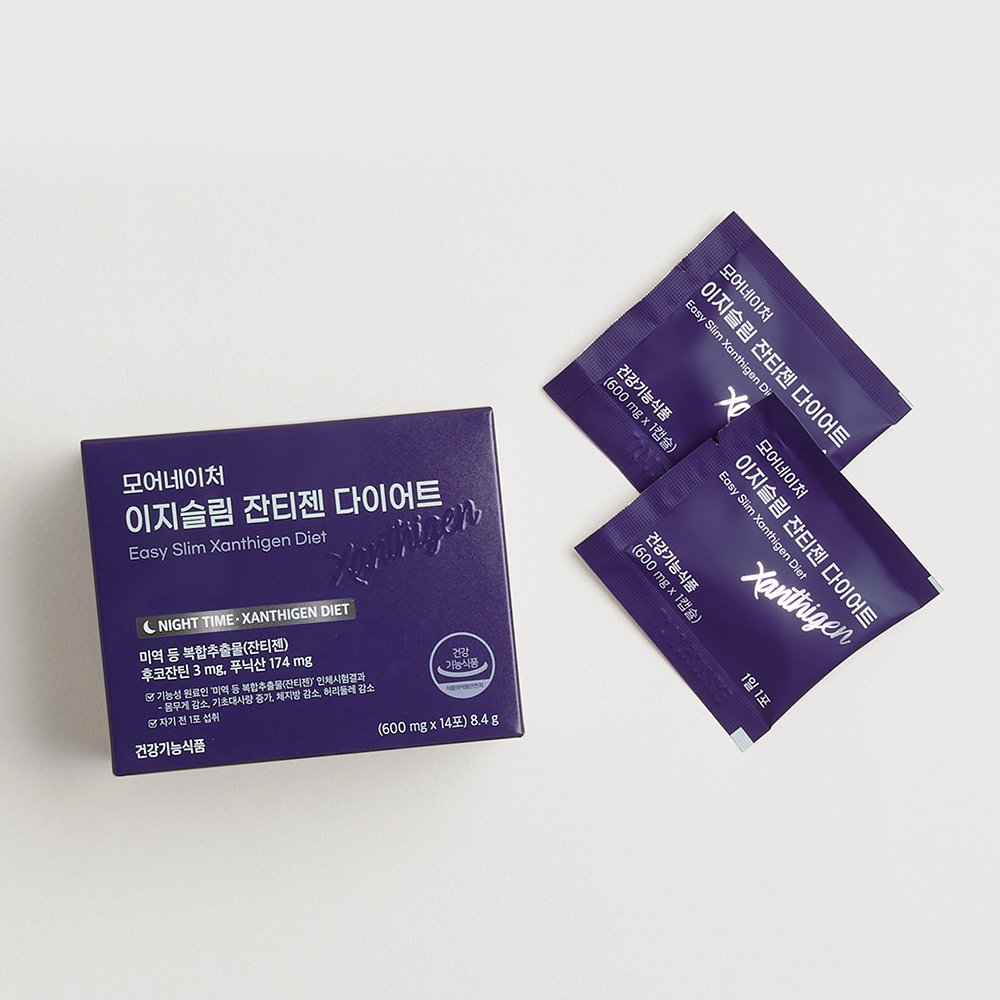 [파로효소 증정] 모어네이처 잔티젠 나이트루틴 다이어트 기초대사량 체지방 감소 보조제 14포, 6개 이미지 3