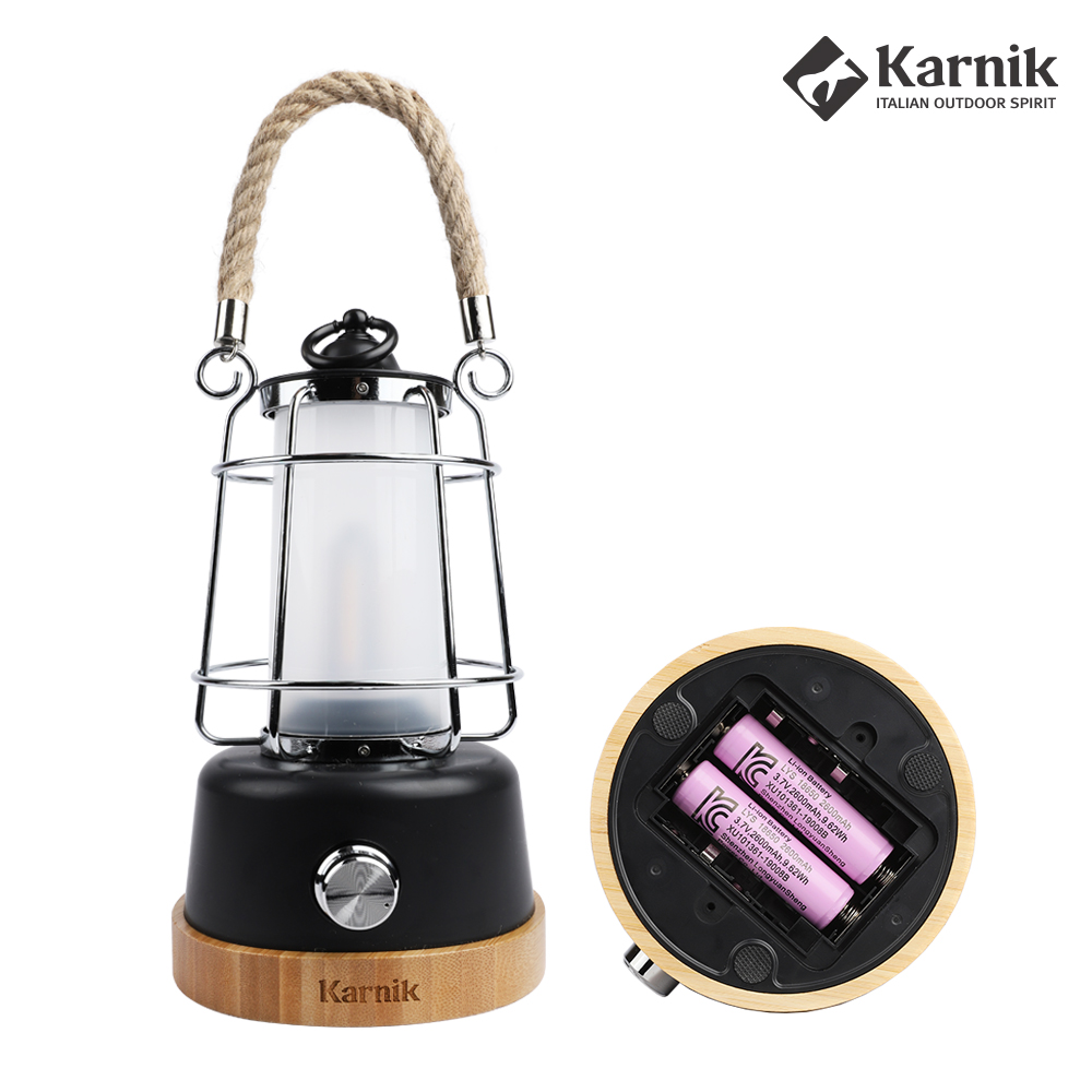 카르닉 캠핑랜턴 로프랜턴 LED 조명 전등 호롱불 배터리포함