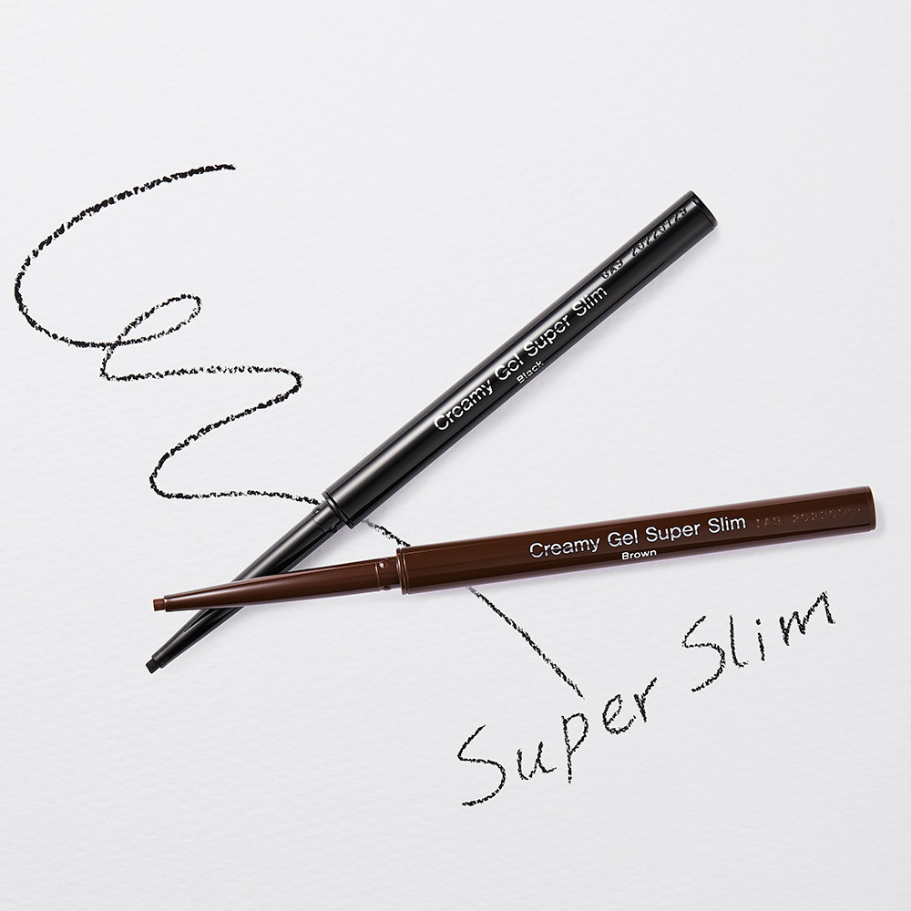 [우드버리] 크리미 젤 슈퍼슬림 오토 아이라이너 0.12g (2color) 이미지 3