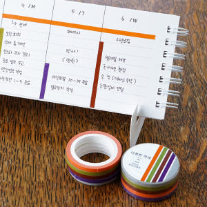 리훈 다정한마테 3mm 5개 얇은 라인 형광 밑줄 네온세트 실사용 후기 | 효과 있을까? - 상품 이미지 4