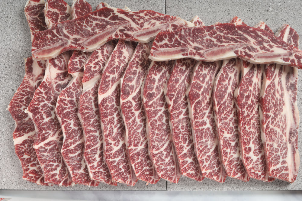 LA갈비 손질 상태