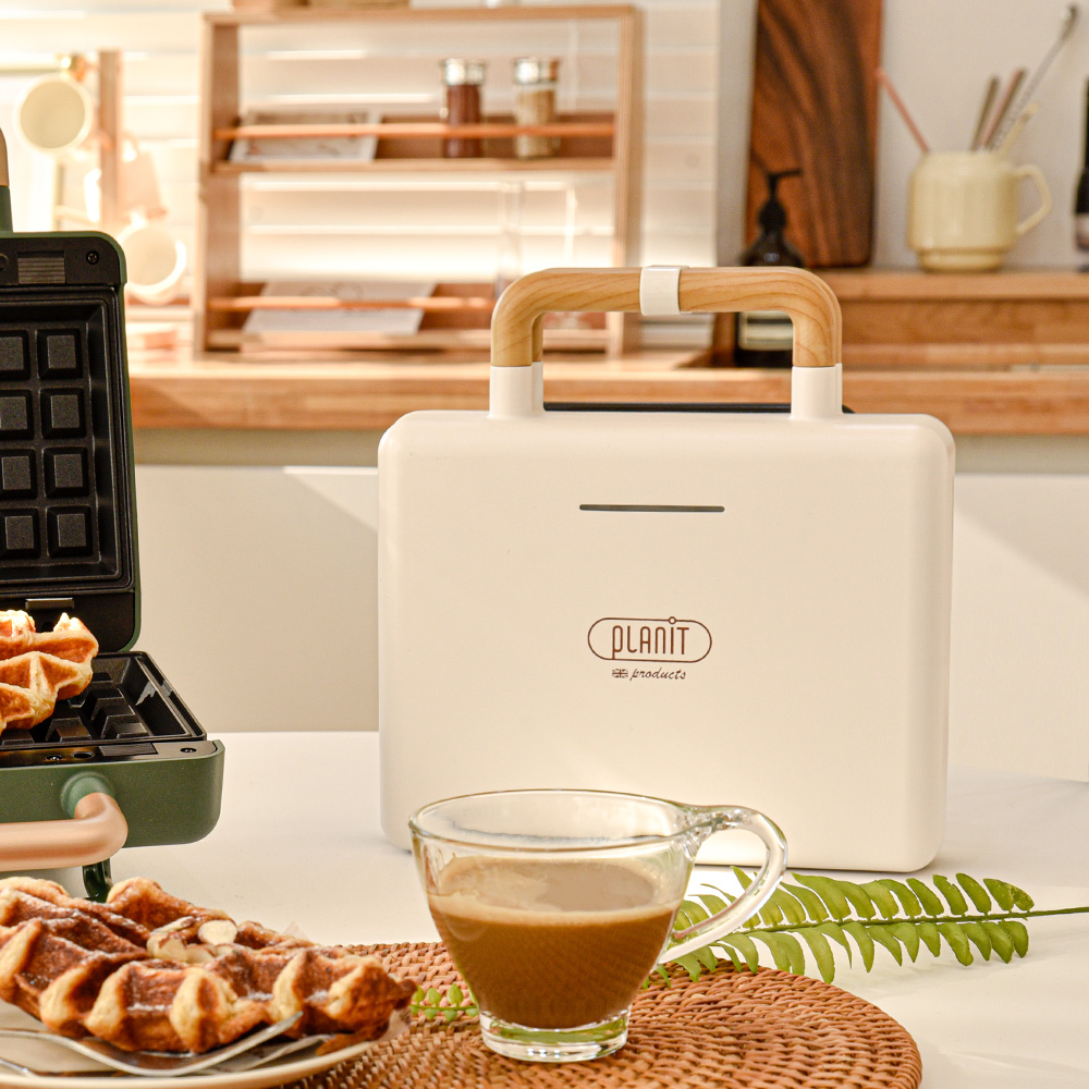 플랜잇 와플 기계 크로플 샌드위치 메이커 와플기 PWM-N420