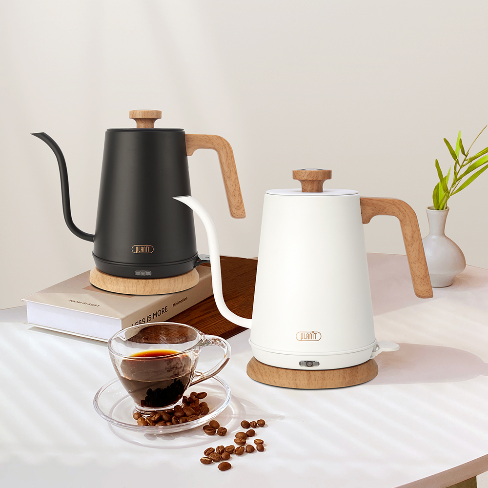 플랜잇 온도조절 드립 티 포트 핸드드립 커피 무선 주전자 지니 템프 PEC-NX7