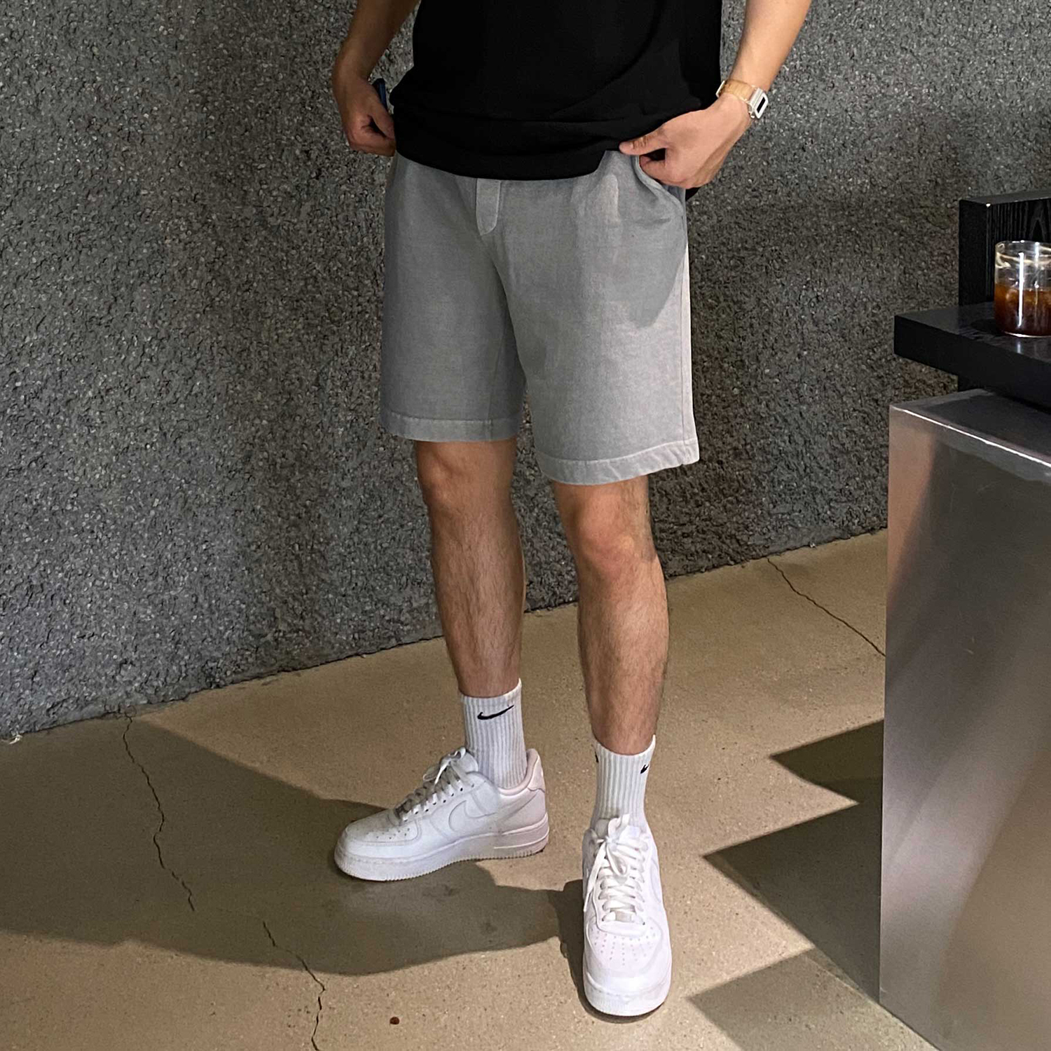 피그먼트반바지 남자여름반바지 이미지 3