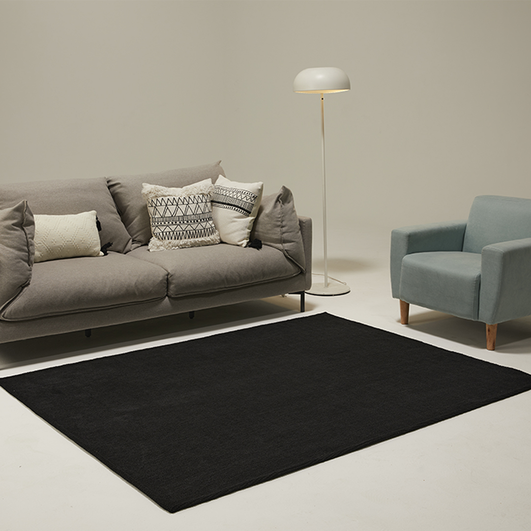 호이데코 보카시 먼지없는 거실카페트 사계절 워셔블 아기 아이방 단모 러그 50x100