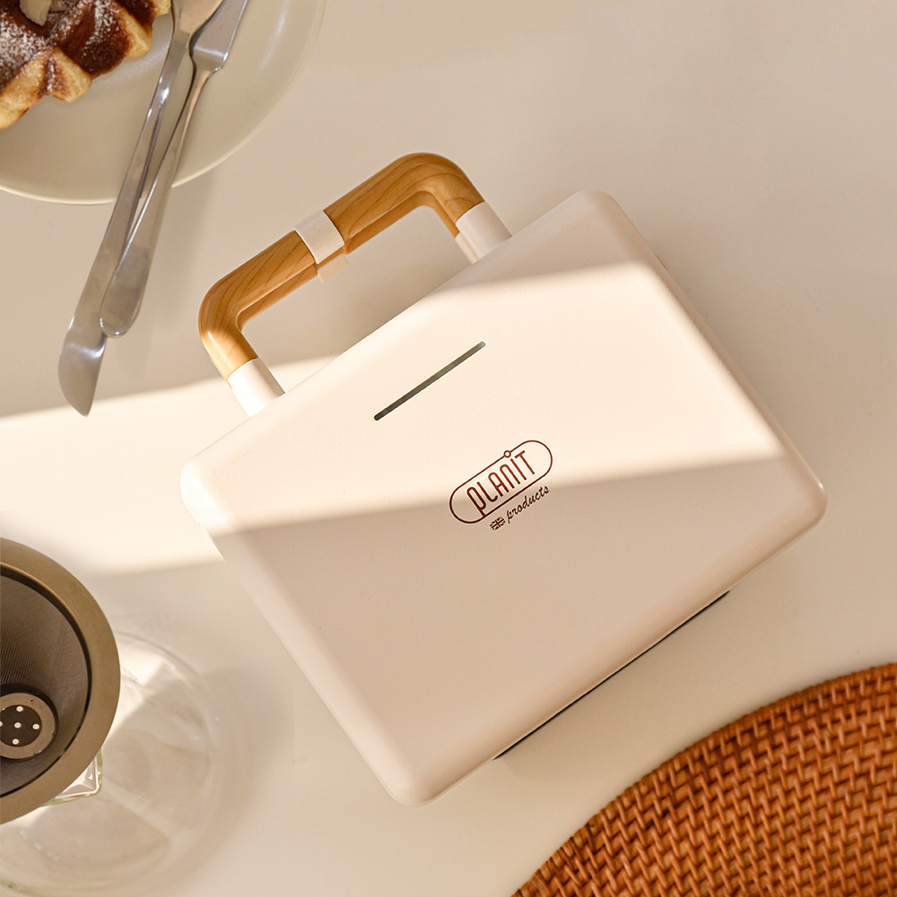 플랜잇 와플 기계 크로플 샌드위치 메이커 와플기 PWM-N420