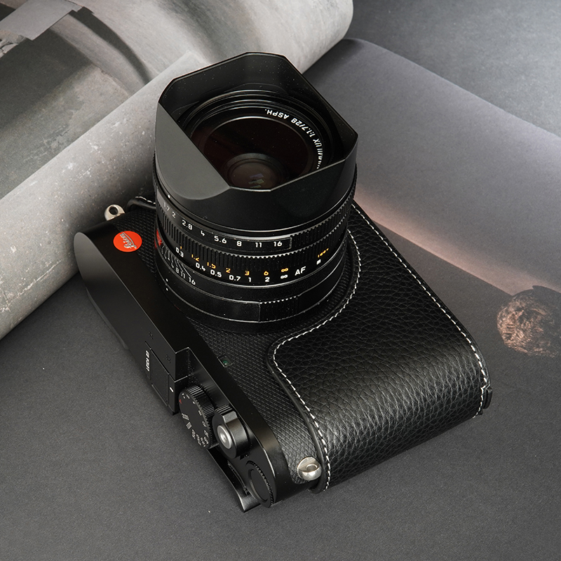 라이카 Q3 케이스 Leica q3 카메라 가죽 보호 케이스 이미지 6
