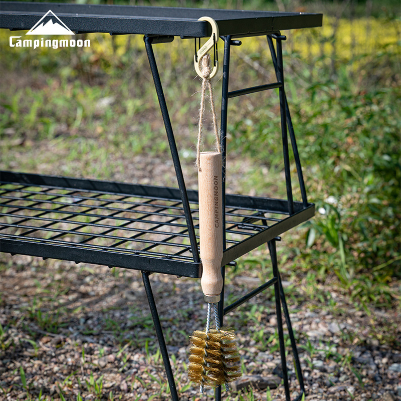 캠핑문 구리 와이어 그릴 청소 브러쉬 SJ-16