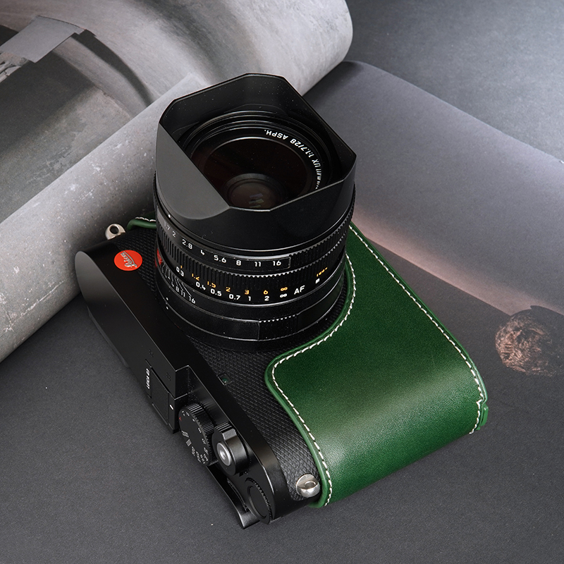 라이카 Q3 케이스 Leica q3 카메라 가죽 보호 케이스 - 상세 이미지 5