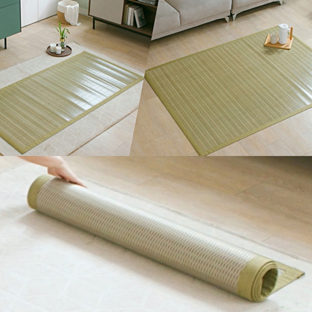 백세건강 춘향이 왕대자리 퀸 천연 대나무돗자리 대나무자리 매트 침대