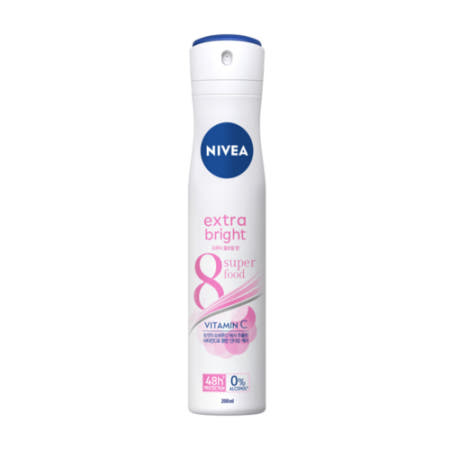 땀냄새제거 데오드란트 스프레이 니베아 엑스트라브라이트 200ml