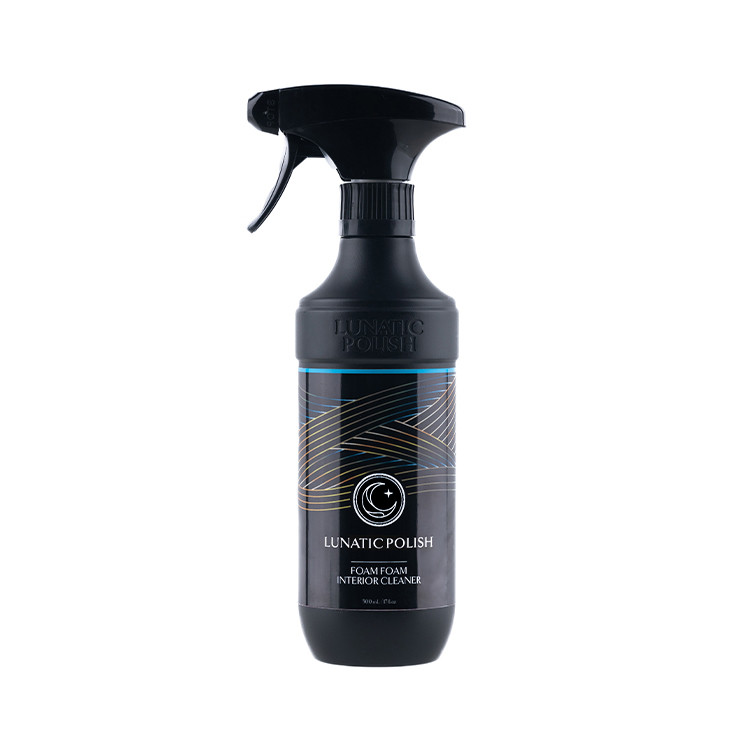 [루나틱폴리시] 폼폼 인테리어 크리너 차량 내장재 보호 정전기 방지 내부 세정 500ml - 상세 이미지 3