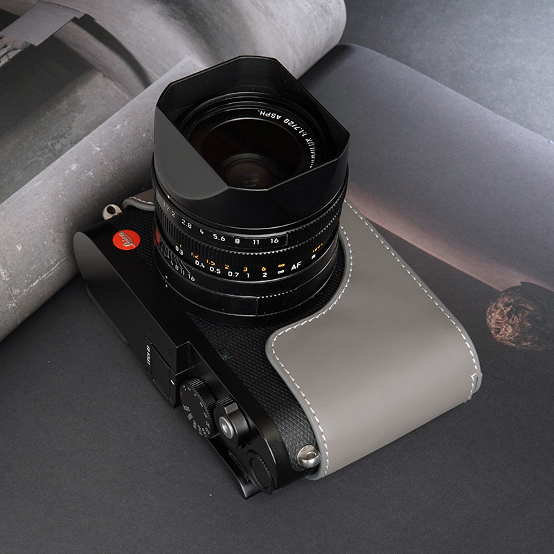 라이카 Q3 케이스 Leica q3 카메라 가죽 보호 케이스 이미지 8