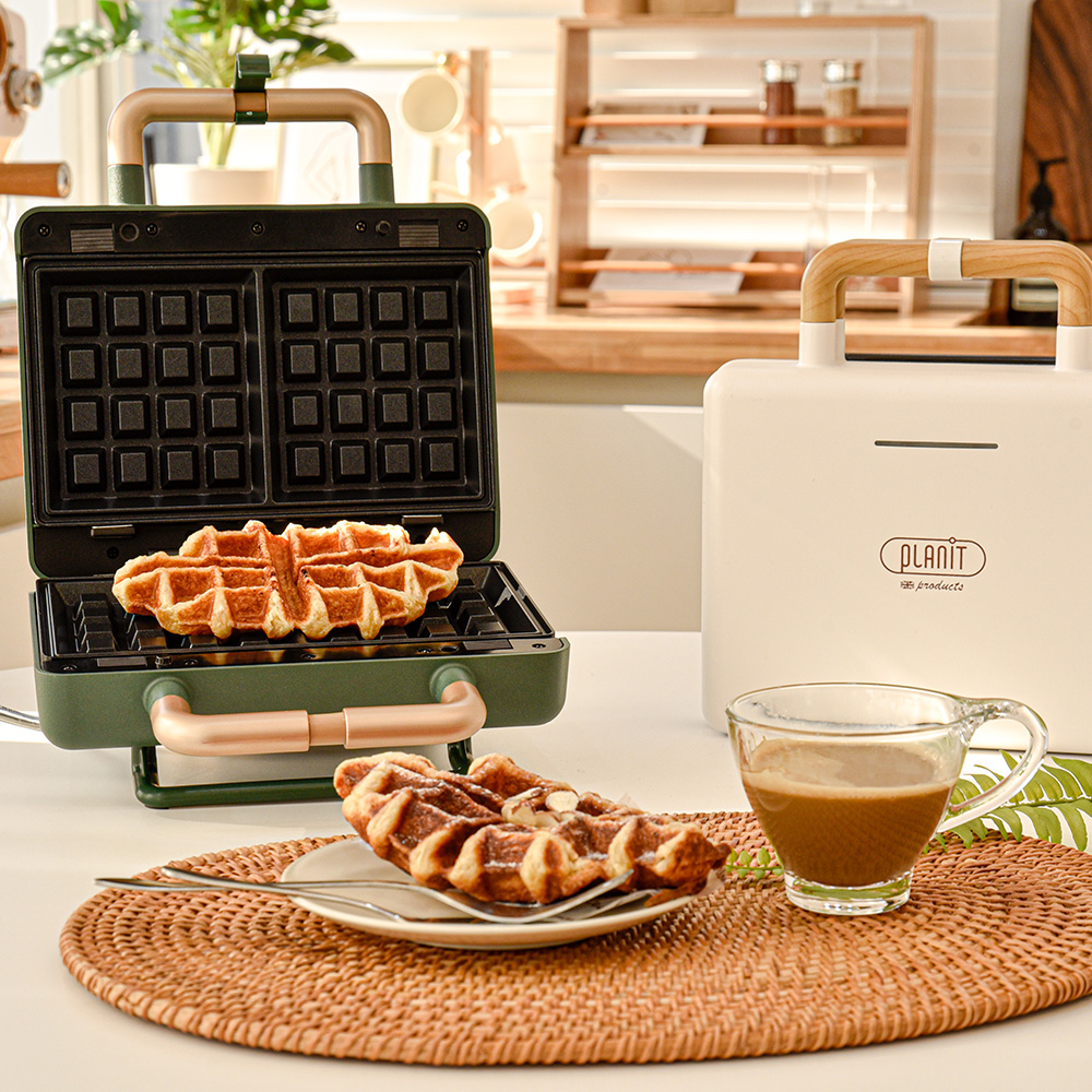 플랜잇 와플 기계 크로플 샌드위치 메이커 와플기 PWM-N420
