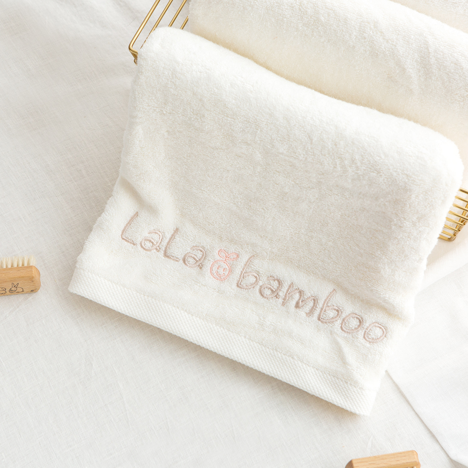 라라앤모어 뱀부 아기목욕 타올 신생아 수건 속싸개 겸용 집들이선물