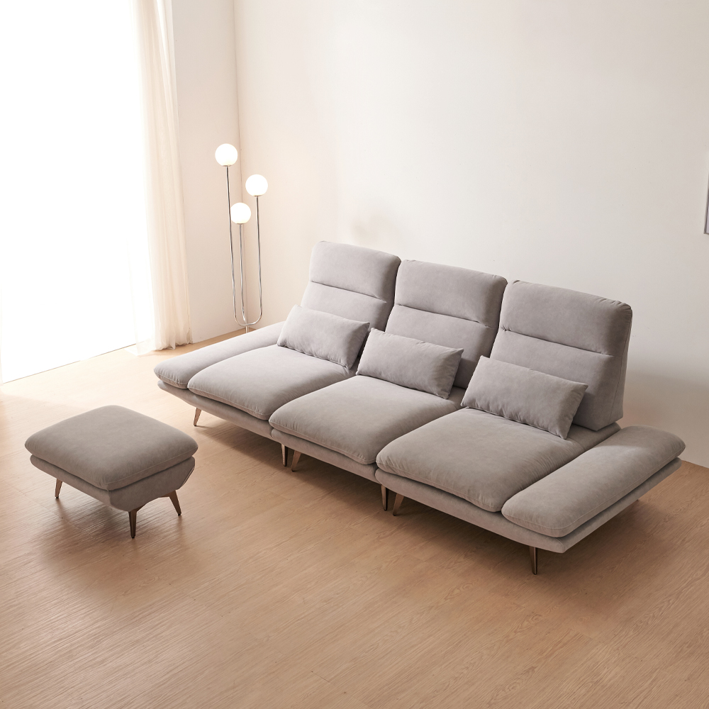 서광퍼니처 멜로 조야 아쿠아텍스 기능성 패브릭 스윙 4인용 소파 sk