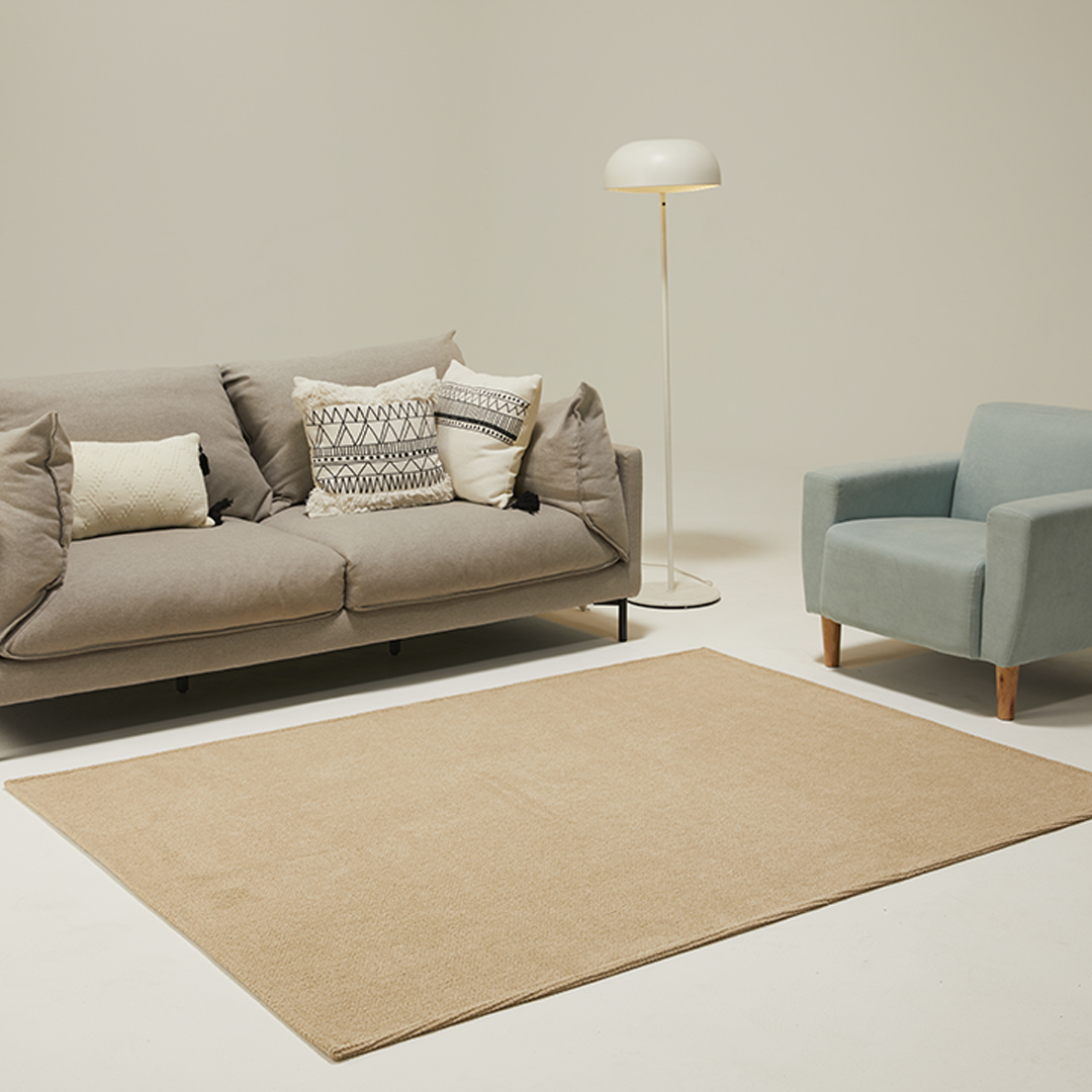 호이데코 보카시 먼지없는 거실카페트 사계절 워셔블 아기 아이방 단모 러그 50x100