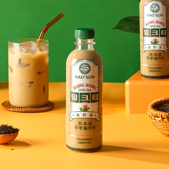 호우섬 홍콩 밀크티 350ml 6개입 - 상품 이미지