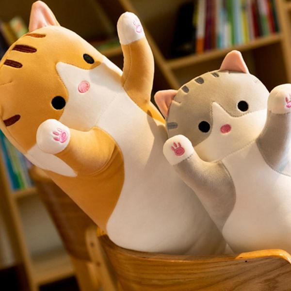 안고자는 인형 귀여운 롱쿠션 캐릭터 바디필로우 긴 베개 - 상품 이미지