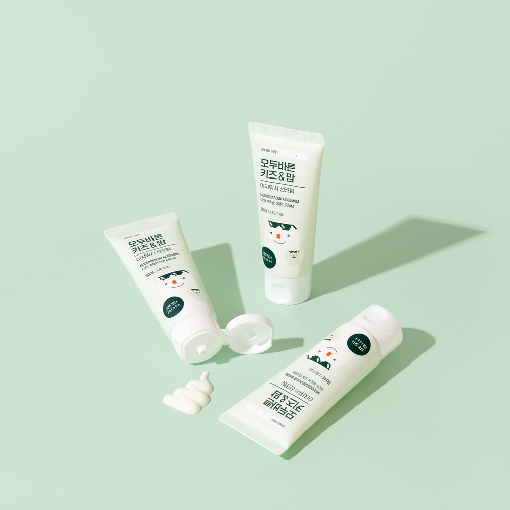 워셔블 선크림 임산부 선크림 아기 피부 보호 SPF50+ 선크림 선케어 후기