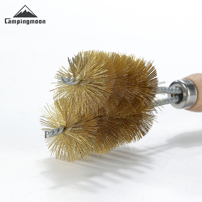 캠핑문 구리 와이어 그릴 청소 브러쉬 SJ-16