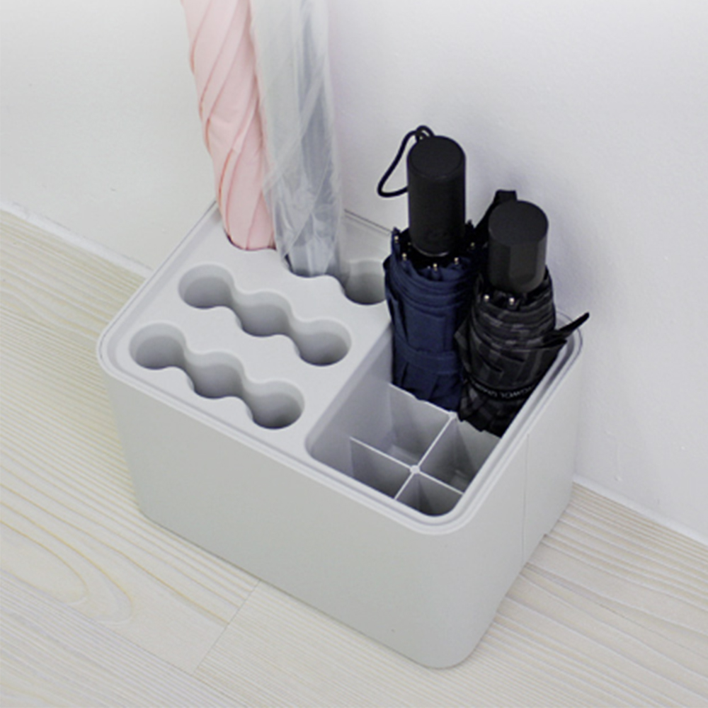 15구 우산 꽂이 통 카페 인테리어 꽃이 가정용 현관문 플라스틱 예쁜 대형 정리 업소용