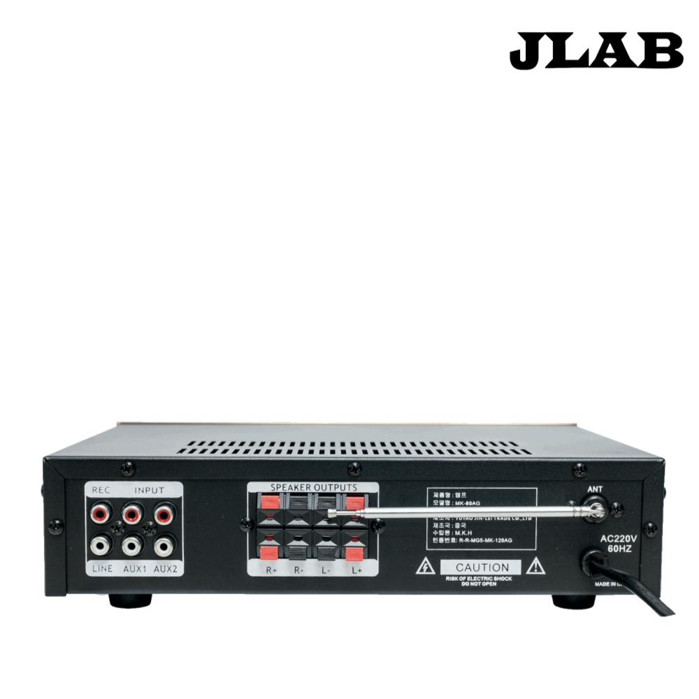 JLAB 블루투스 미니앰프 리모컨 매장 카페 업소 앰프 MK-60AG - 상세 이미지 3