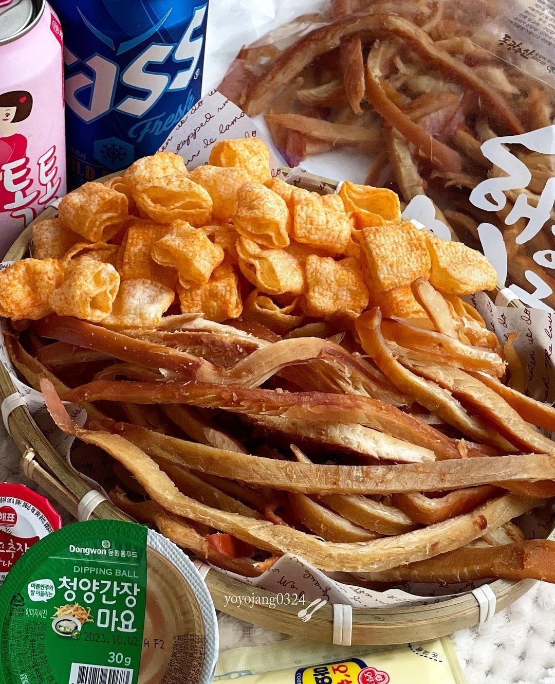 동광수산 바베큐 조미 오징어 페스츄리 200g,500g, 1kg 이미지 2
