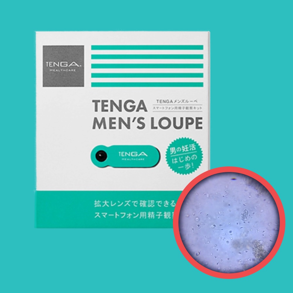 정자검사 키트 정자 관찰 확인 현미경 텐가 맨즈루페 셀프 테스트기