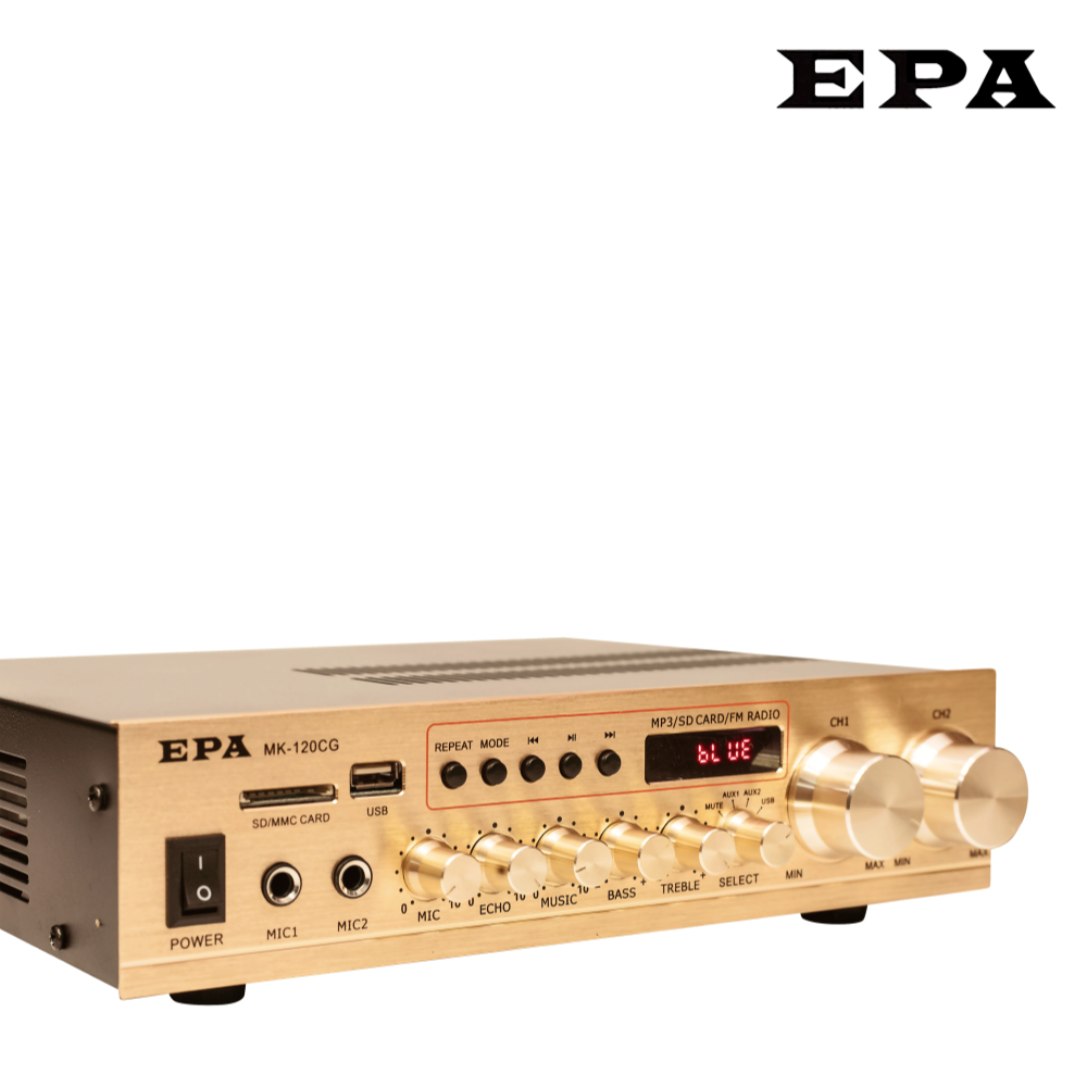 블루투스 디지털 앰프 2채널 200W EPA MK-120CG 블루투스 미니앰프 이미지 2