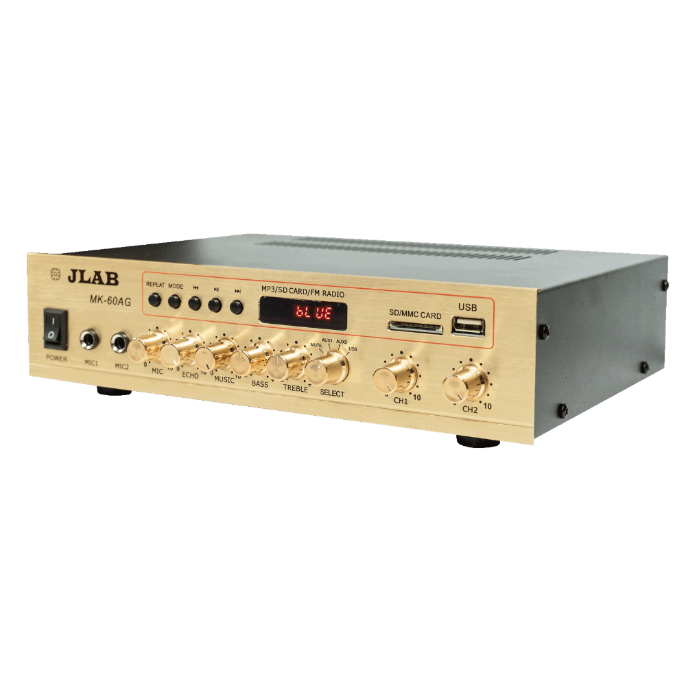 JLAB 블루투스 미니앰프 리모컨 매장 카페 업소 앰프 MK-60AG - 상세 이미지 2