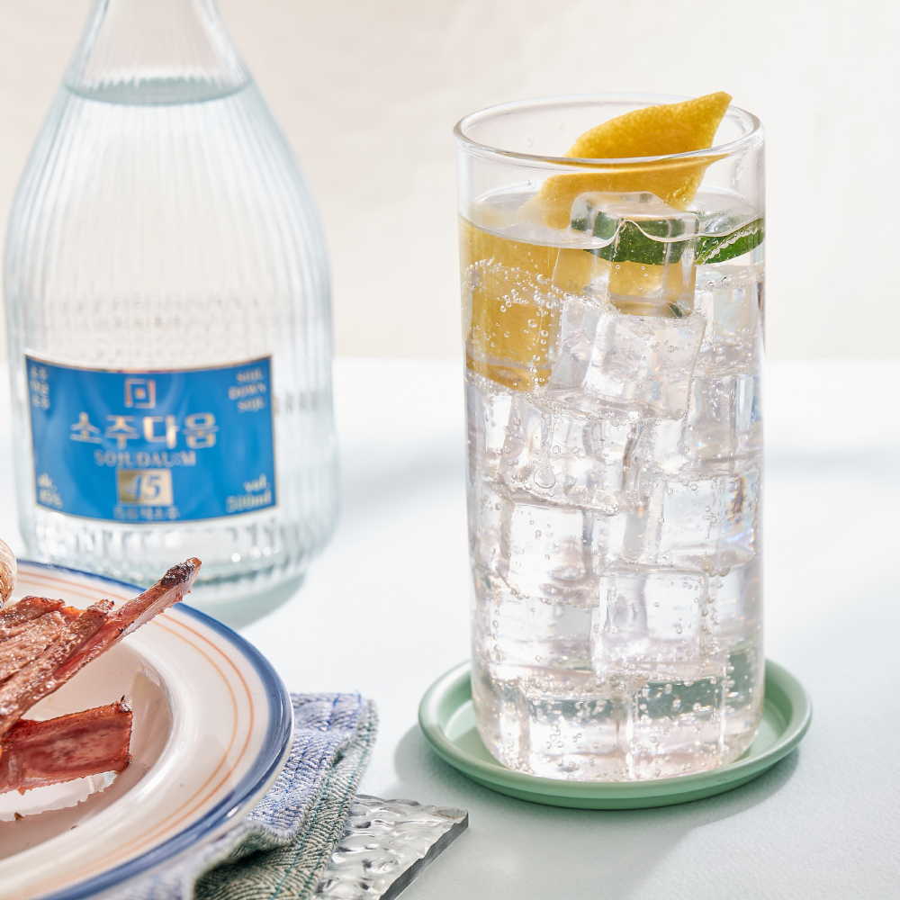 소주랩소디 출연 미음넷증류소 소주다움45 500ml 45% 프리미엄 하이볼용 증류식소주 1병 - 상세 이미지 5
