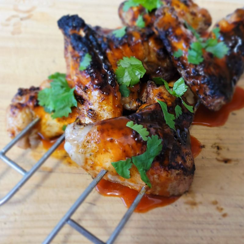 캠핑문 바베큐 트윈 꼬치 스큐어 세트 MK-8