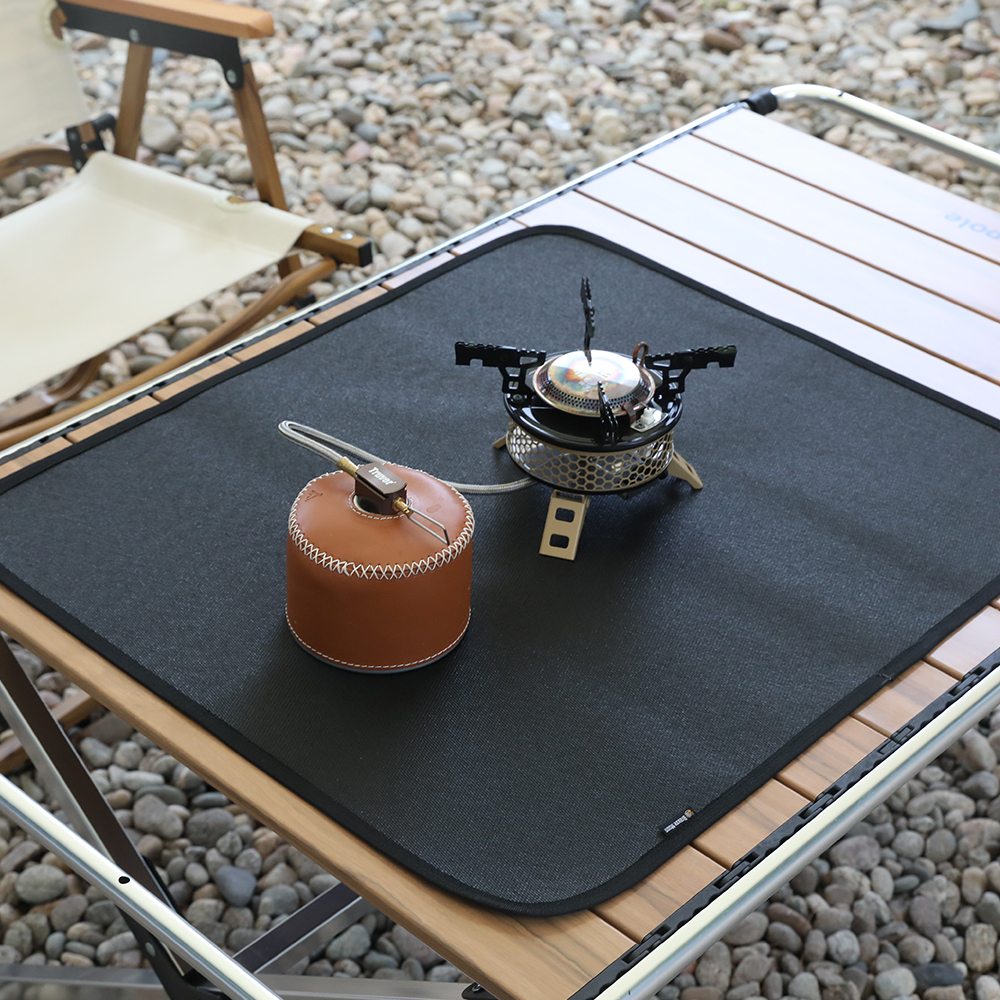 브리즈문 캠핑 방염포 방염 매트 화로대 방열 시트 S - 상세 이미지 4