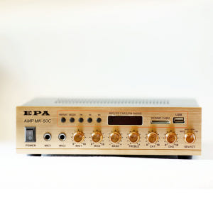 EPA MK-50C 방송용 PA 앰프 2채널 50W 하이로우 USB 블루... 개봉기 | 실사용 후기 - 상품 이미지 2