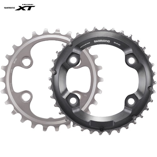 [한국자전거총판] 시마노 FC-M8000 2x11단 체인링(26-36T)