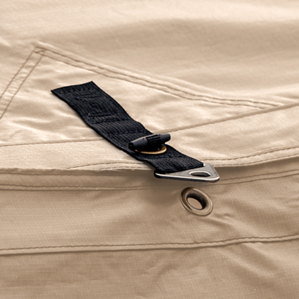 로티캠프 타프 렉타 캠핑 사이드월 바람막이 그늘막 가림막 실버코팅 VTS-420