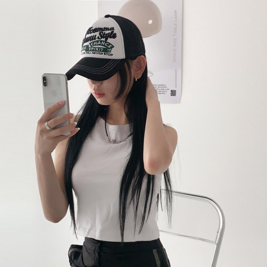 [18종/BEST] y2k 레터링 자수 빈티지 페스티벌 볼캡 모자 모음 상세 이미지 334