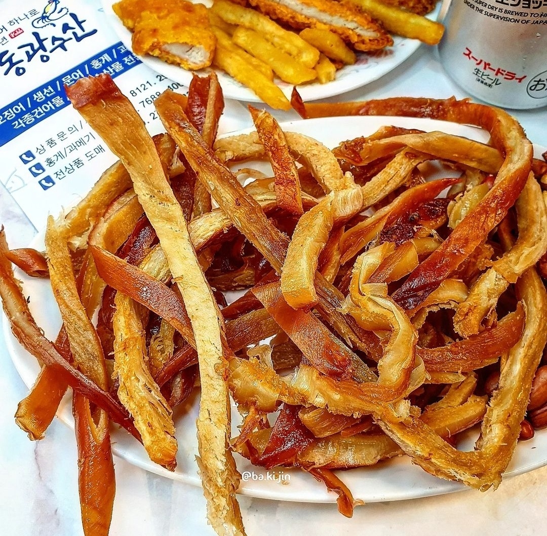 동광수산 바베큐 조미 오징어 페스츄리 200g,500g, 1kg 이미지 4