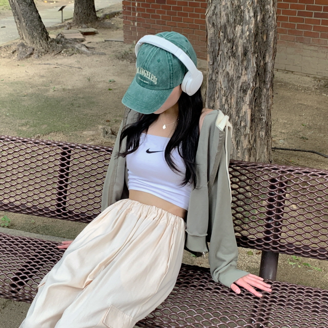 [숏,기본,롱 3기장!❤️] 웨더 코튼 와이드 간절기 바지 투웨이 스트링 카고 봄 롱 팬츠 상세 이미지 12