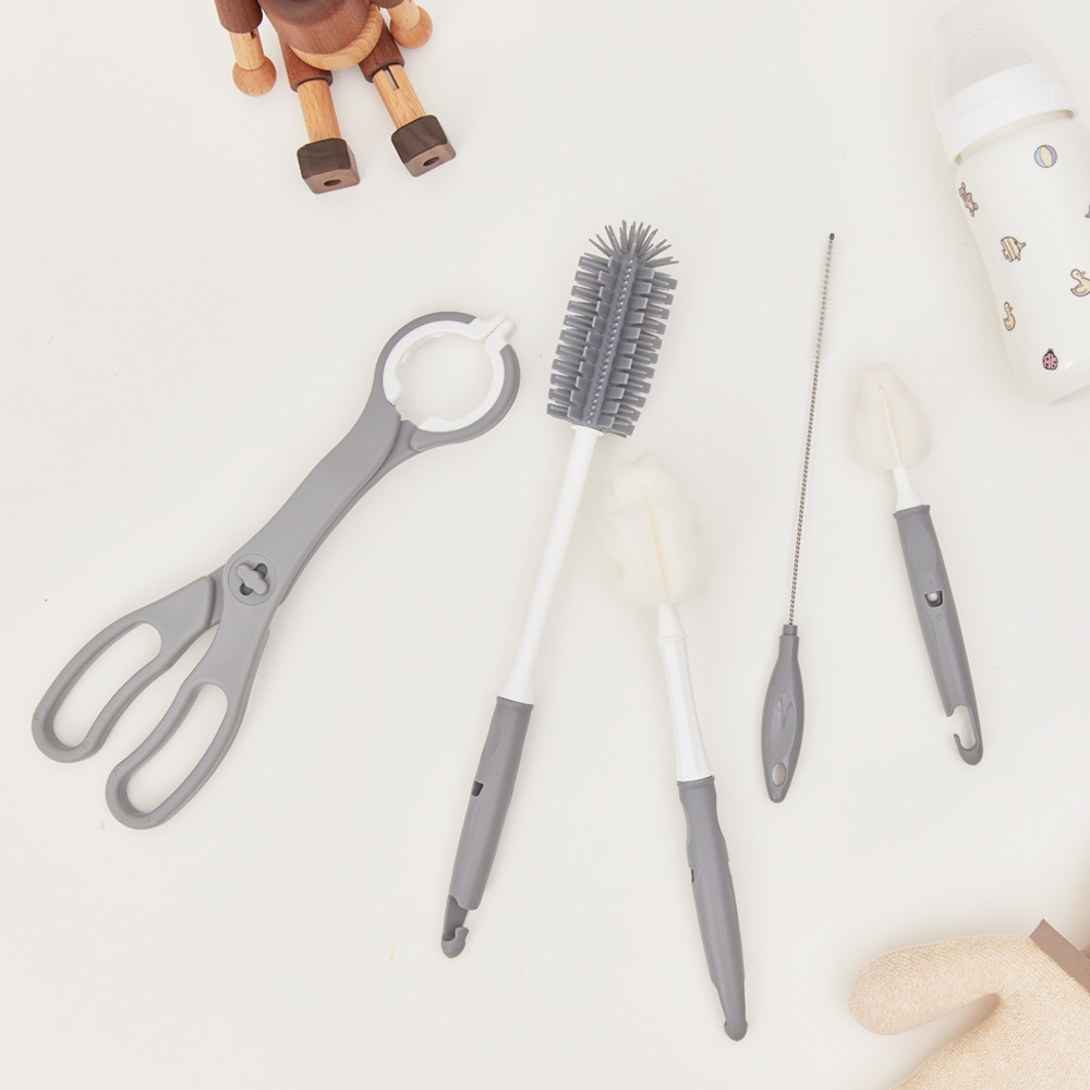 뉴코코맘 젖병솔 7종세트 빨대 텀블러 세척솔