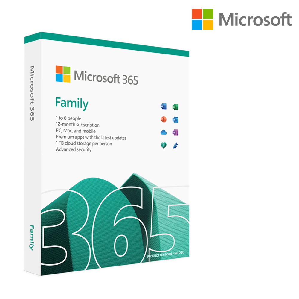 [24시메일/패키지] 마이크로소프트 MS 오피스 365 패밀리 Family 한글 코파일럿 / MS365 ESD 제품키 M365 / 정품 인증점 엑셀 - 상세 이미지 2