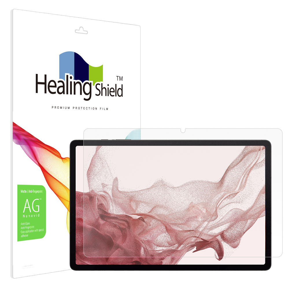 갤럭시탭 저반사 지문방지 액정보호필름 갤럭시 탭 S8+, 1매입