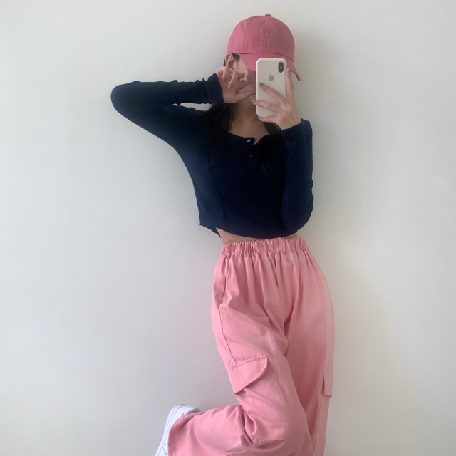 [숏,기본,롱 3기장!❤️] 웨더 코튼 와이드 간절기 바지 투웨이 스트링 카고 봄 롱 팬츠 상세 이미지 32