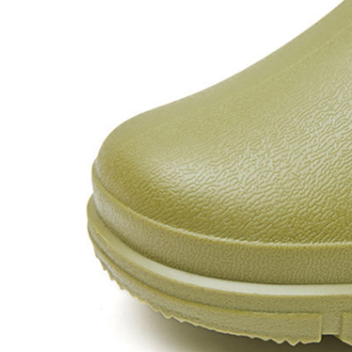 여성 장화 스트라이프 롱 레인부츠 (빅사이즈 성인 여름 예쁜 비 미끄럼방지 방수)